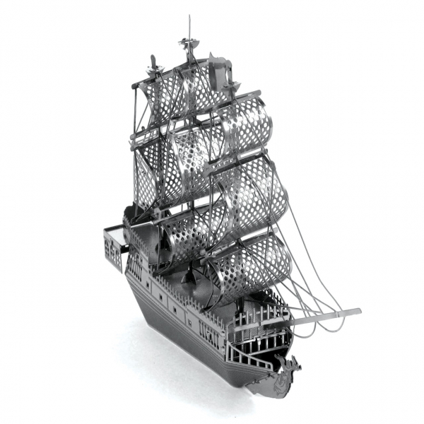 Mô Hình Kim Loại 3D Metal Works Lắp Ráp Black Pearl - Tàu Ngọc Trai Đen