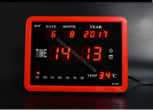 Đồng hồ LED vạn niên mini HC-007