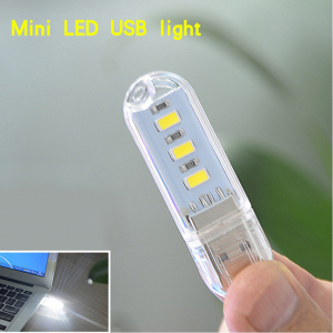 USB đèn led trong suốt 3 led siêu sáng