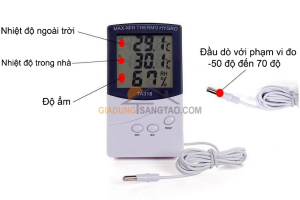 Đồng hồ đo nhiệt độ, độ ẩm TA-318