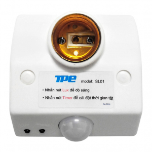 Đui đèn cảm biến chuyển động thân nhiệt thông minh TPE SL01
