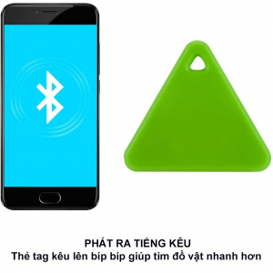 Móc khóa Bluetooth Định Vị 4.0, Thẻ Tag Chống Quên Đồ, Tìm Đồ Cá Nhân Có Báo Động 2 Chiều