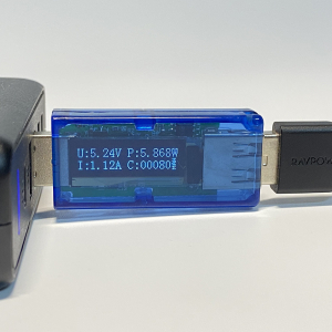 USB đo dung lượng pin, đo điện áp, đo dòng sạc, đo công suất tiêu thụ M2