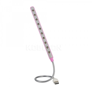 Đèn LED USB 10 bóng dây uốn cong tùy ý - đèn led đọc sách
